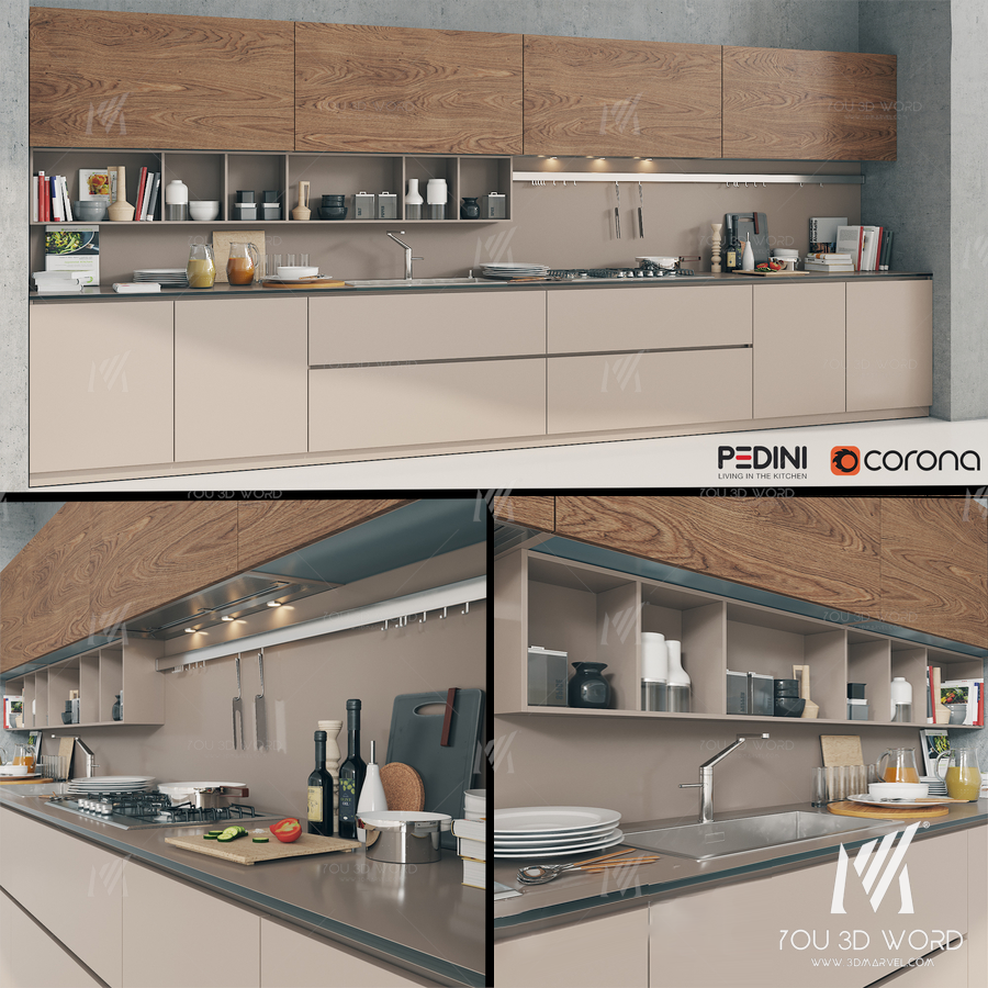 Kitchen Pedini Arke